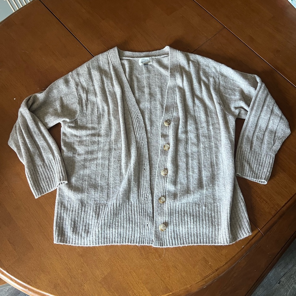 Universal Thread Light Brown Cardigan Sweater